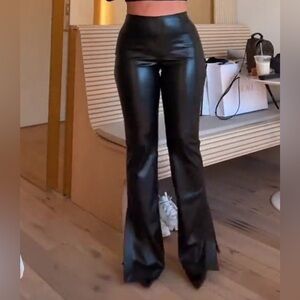 Alice + Olivia Teeny Faux Leather Pant